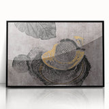 Abstract canvas artwork displaying vibrant colors and dynamic shapes, ideal for modern home decor. Perfect for adding a contemporary touch to any space.