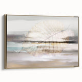 Abstract wall art canvas print showcasing vibrant colors and dynamic shapes, perfect for modern home decor or office settings.