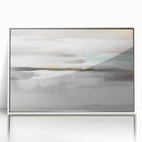 Abstract wall art canvas showcasing vibrant colors and dynamic shapes, perfect for modern home decor, displayed rolled in a protective tube.