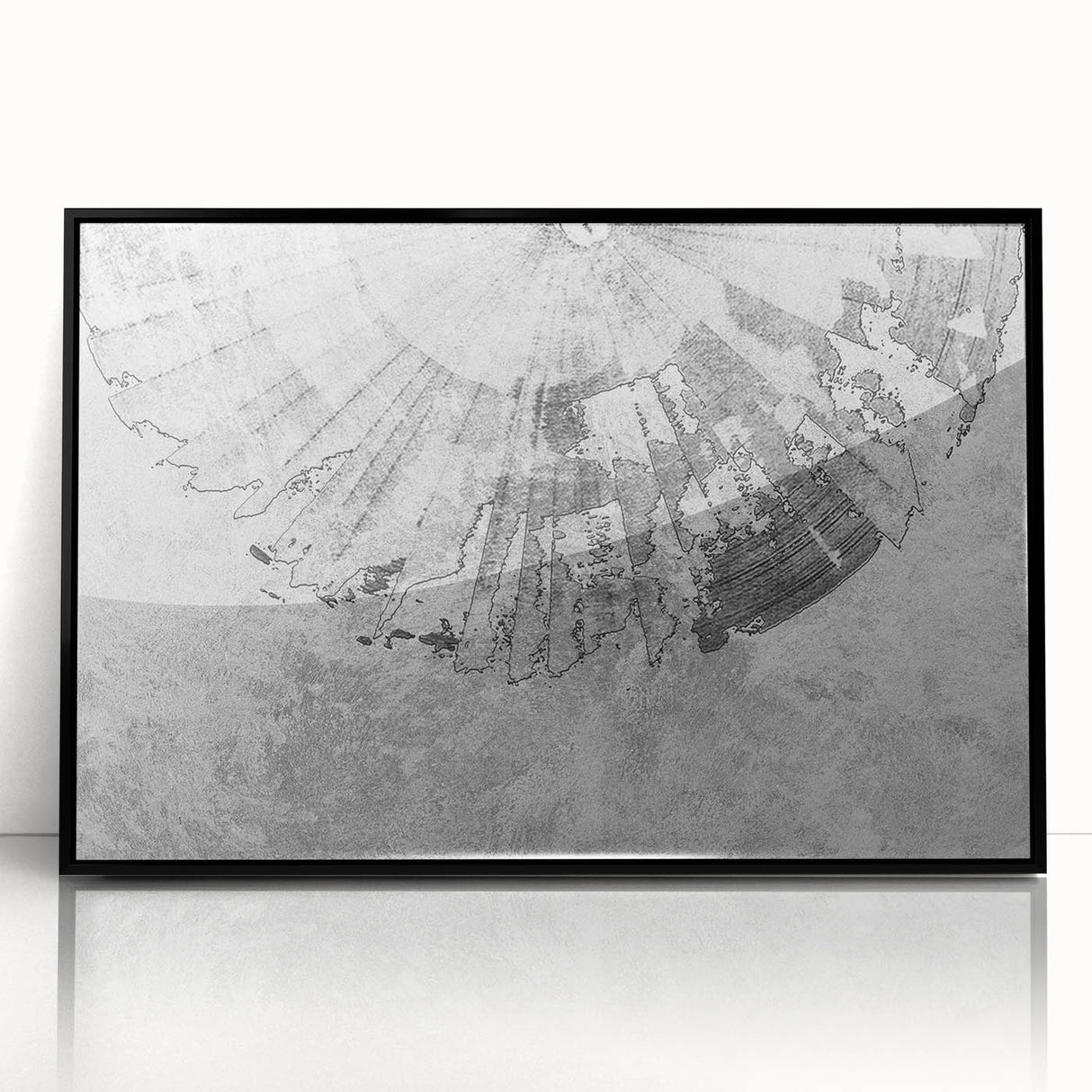 Colorful abstract wall art print showcasing vibrant geometric shapes and fluid patterns, perfect for modern home decor and artistic expression.