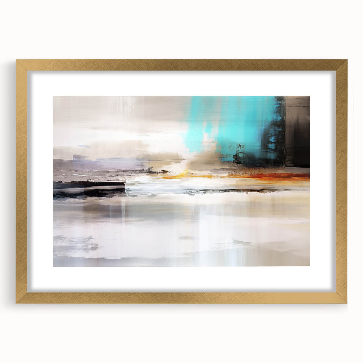 Vibrant abstract wall art canvas print showcasing bold colors and dynamic shapes, perfect for modern home decor or artistic spaces.