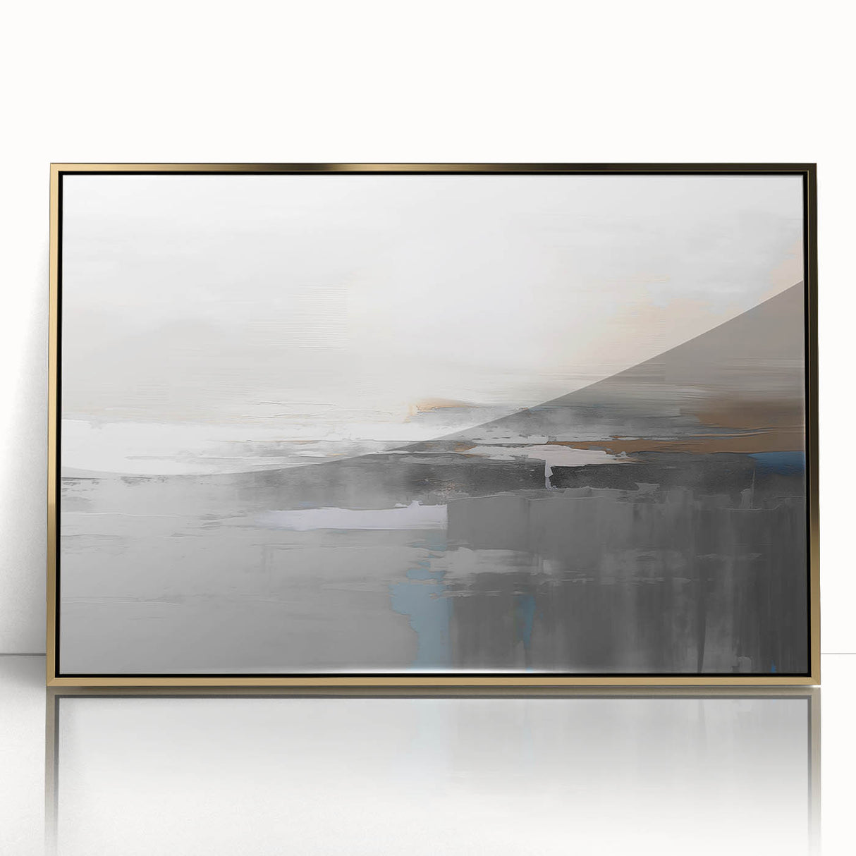 Vibrant abstract wall art canvas print showcasing dynamic shapes and bold colors, ideal for modern home decor or office spaces.