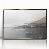 Vibrant abstract wall art canvas print showcasing dynamic shapes and bold colors, ideal for modern home decor or office spaces.