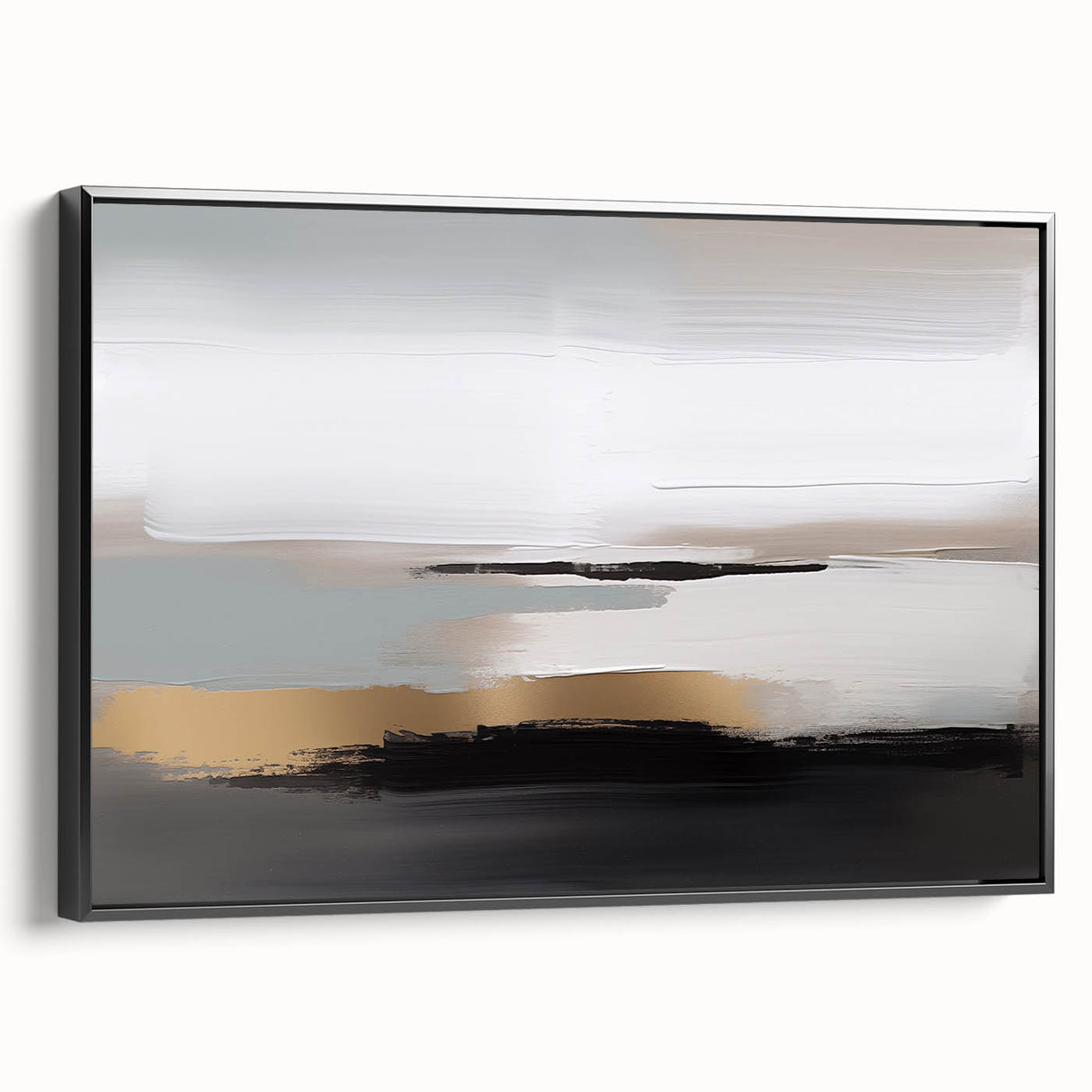 Abstract wall art canvas print showcasing vibrant colors and dynamic shapes, designed to enhance modern home decor with a striking visual impact.