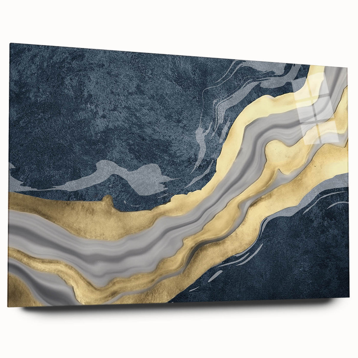 Colorful abstract wall art canvas print showcasing vibrant geometric shapes and intricate patterns, ideal for modern home decor and artistic spaces.