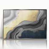 Vibrant abstract wall art canvas print featuring bold colors and dynamic shapes, perfect for modern home decor and artistic expression.
