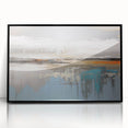 Abstract canvas artwork showcasing vibrant colors and dynamic shapes, ideal for modern decor, emphasizing creativity and artistic expression.