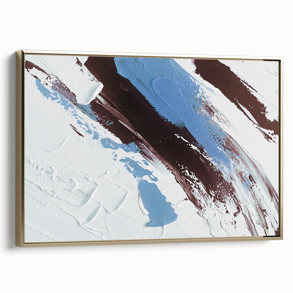 Abstract canvas artwork showcasing vibrant colors and dynamic shapes, ideal for modern home décor and artistic wall displays.