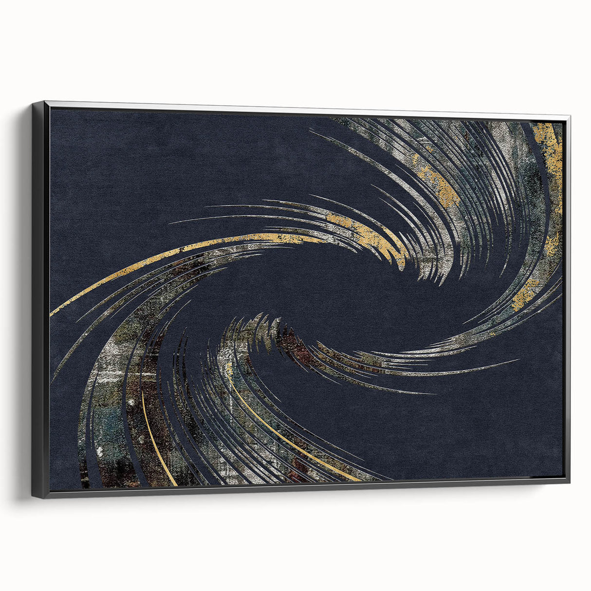 Colorful abstract wall art canvas print showcasing vibrant shapes and patterns, ideal for modern home decor or office spaces. The piece adds a contemporary touch to any room with its dynamic design and vivid color palette.