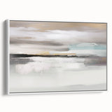 Vibrant abstract canvas artwork showcasing bold colors and dynamic shapes, perfect for modern decor and enhancing creative spaces.