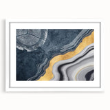 Abstract wall art canvas featuring vibrant colors in a dynamic swirl pattern, ideal for modern home decor. Packaged securely in a protective cardboard tube.
