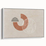 Abstract wall art canvas print featuring vibrant colors and fluid brush strokes, showcasing a modern artistic design ideal for contemporary decor.