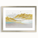 Abstract canvas art print showcasing vibrant colors and dynamic shapes, perfect for modern home decor or office spaces, emphasizing creativity and style.