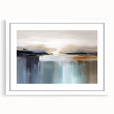 Vibrant abstract wall art canvas showcasing colorful swirls and shapes, perfect for modern decor, displayed in a sleek living room setting.