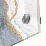 Abstract wall art canvas print showcasing vibrant colors and dynamic shapes, perfect for modern home decor or office enhancement.