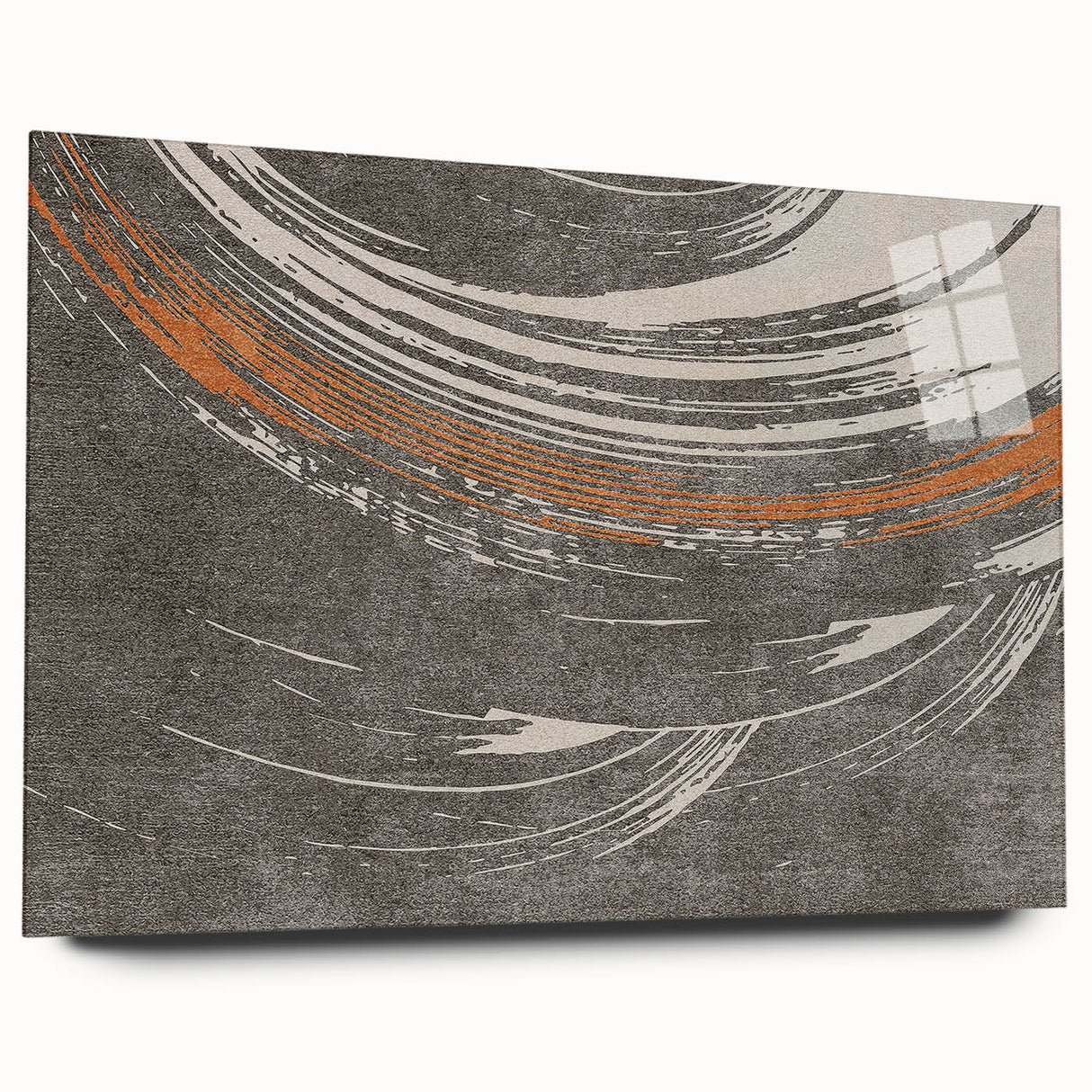 Colorful abstract canvas wall art print showcasing dynamic shapes and vibrant hues, ideal for modern home decor and artistic expression.