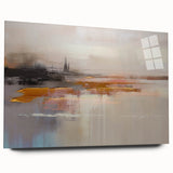 Abstract wall art canvas print showcasing vibrant colors and dynamic shapes, perfect for modern home decor or artistic spaces.