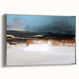 Colorful abstract canvas art print showcasing vibrant geometric shapes and intricate patterns, perfect for modern home decor or office aesthetics.