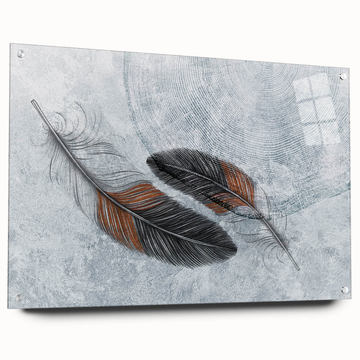 Abstract wall art canvas print showcasing vibrant colors and geometric shapes, ideal for modern decor in living spaces or offices.