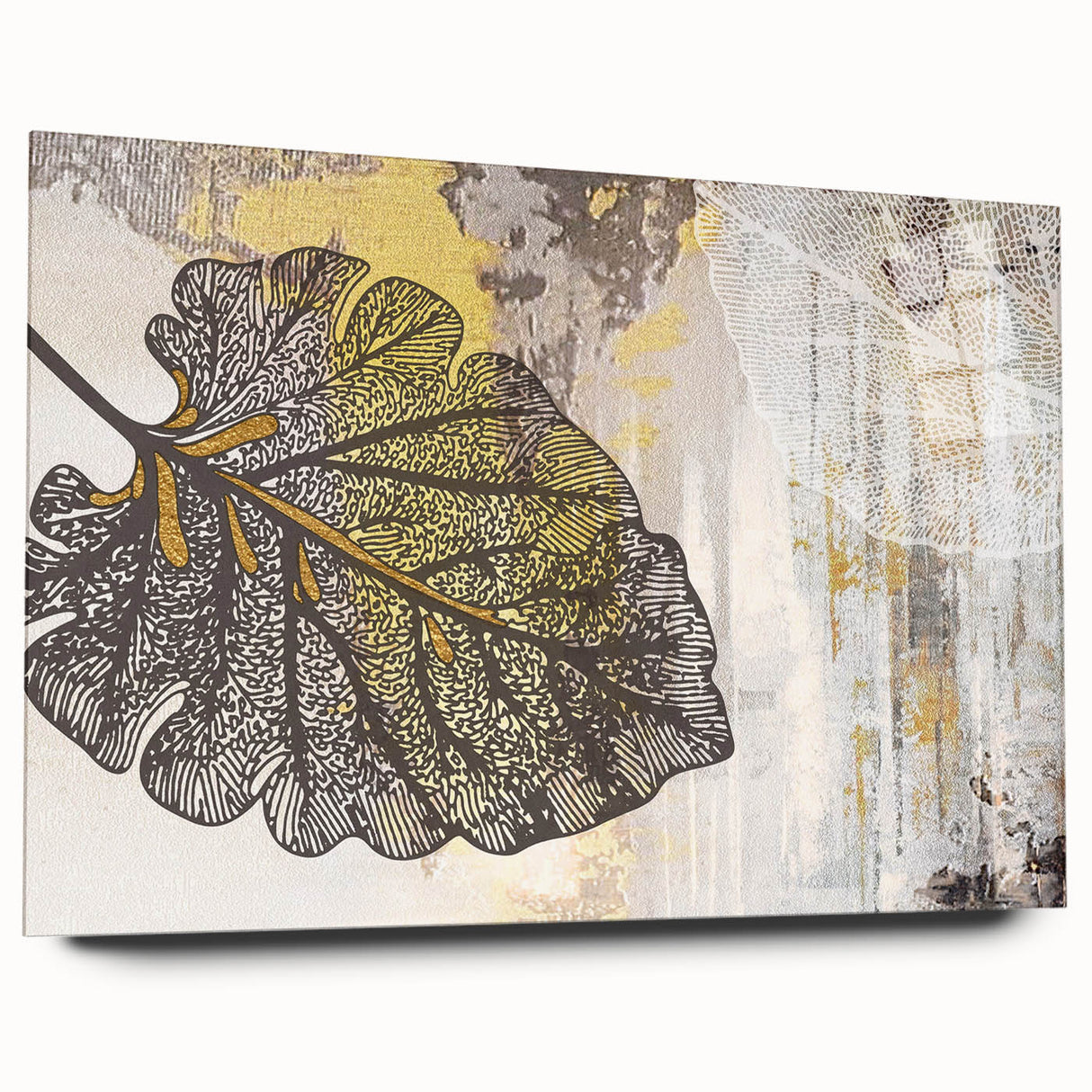 Colorful abstract canvas art print showcasing vibrant geometric shapes and fluid patterns, perfect for modern home decor or office settings.