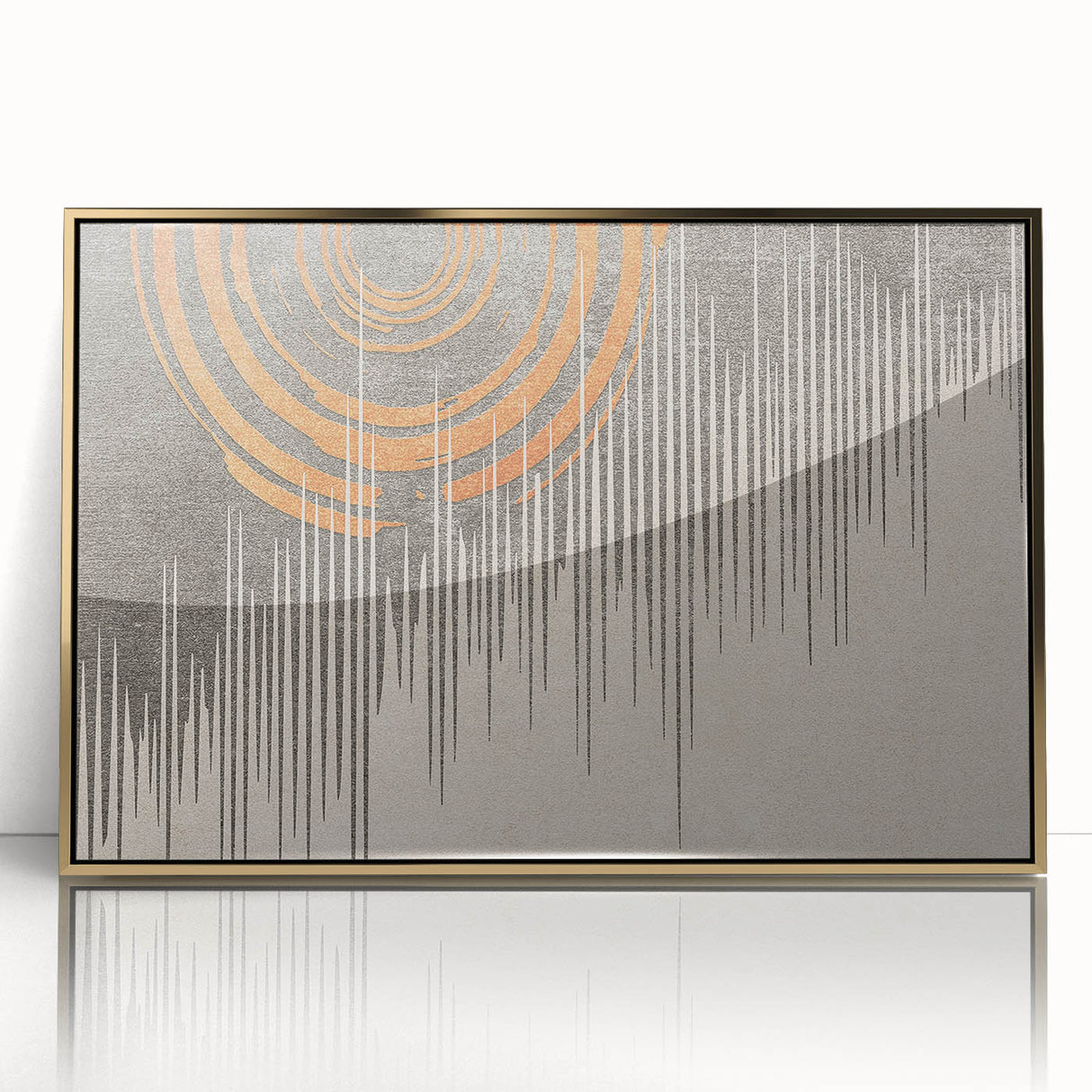 Abstract art canvas featuring vibrant colors and dynamic shapes, designed for modern decor, showcasing a blend of blue, yellow, and red hues. Ideal for enhancing living spaces with a contemporary touch.