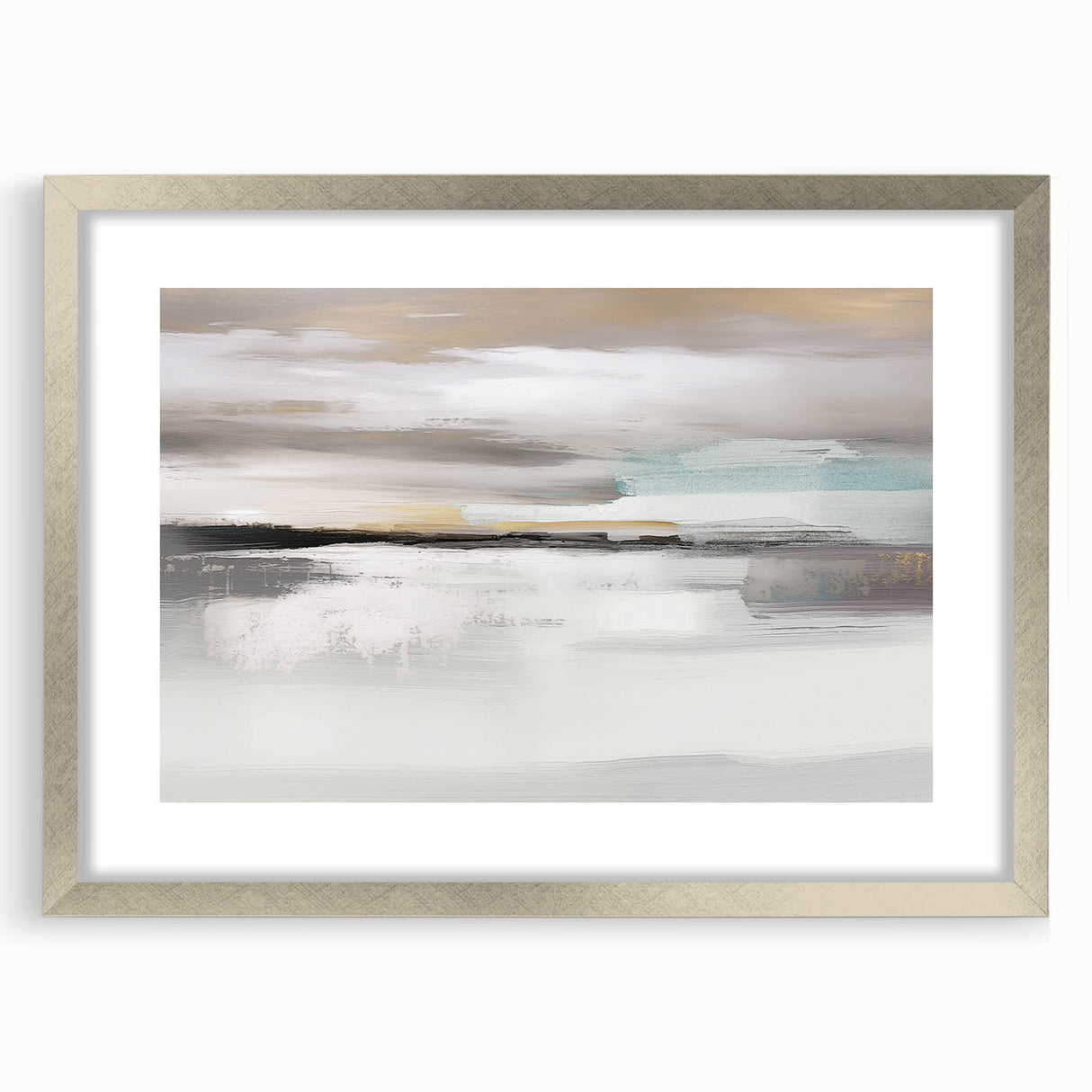 Abstract canvas art print showcasing vibrant colors and dynamic shapes, ideal for modern home decor, presented in a protective cardboard tube.