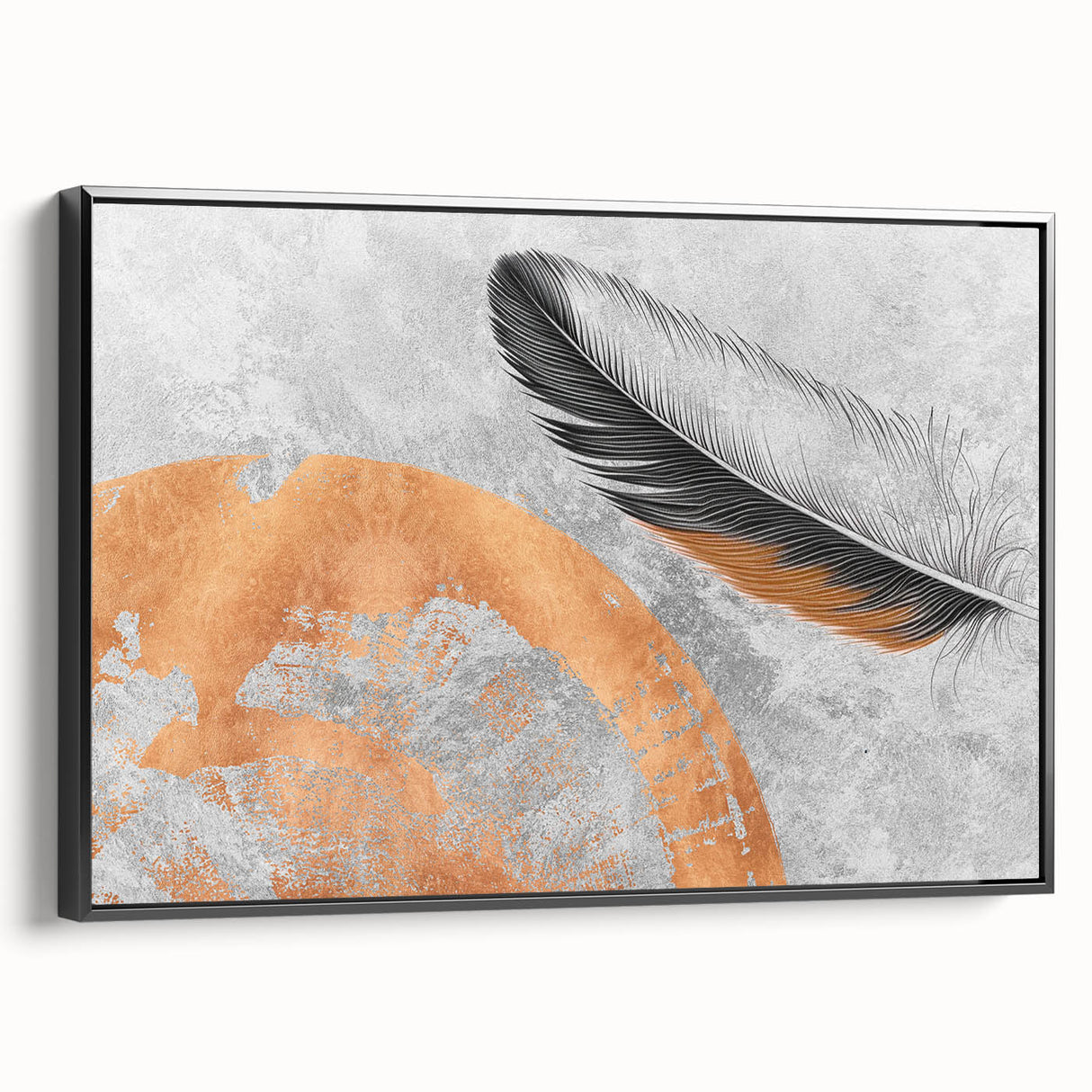 Abstract wall art canvas print showcasing vibrant colors and fluid shapes, ideal for modern home decor, enhancing any living space's aesthetic.