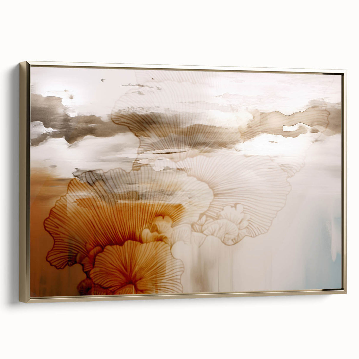 Abstract wall art canvas print showcasing vibrant colors and dynamic shapes, perfect for modern home decor or artistic focal points.