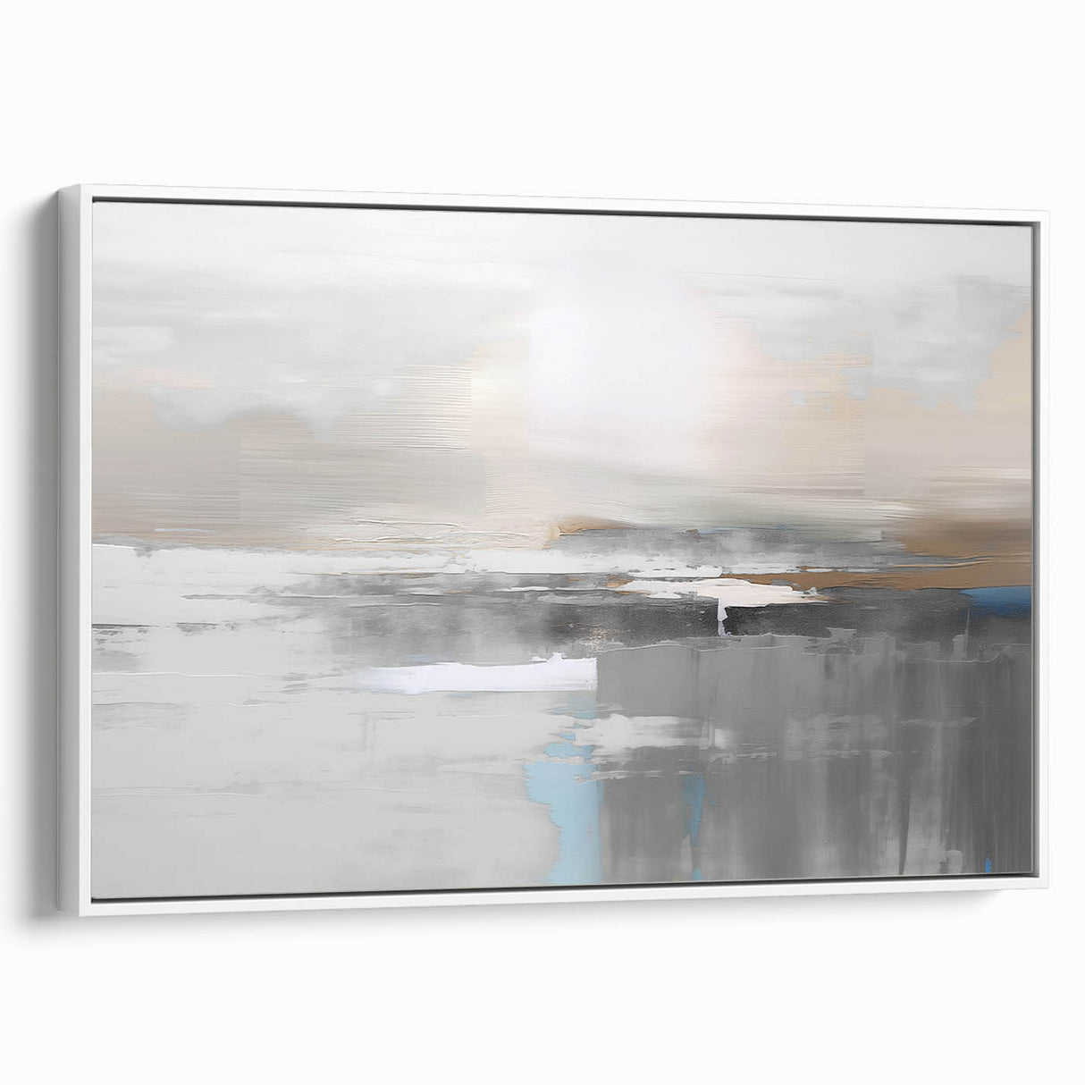 Abstract wall art canvas print showcasing vibrant colors and dynamic shapes, perfect for modern decor and adding a contemporary touch to any space.