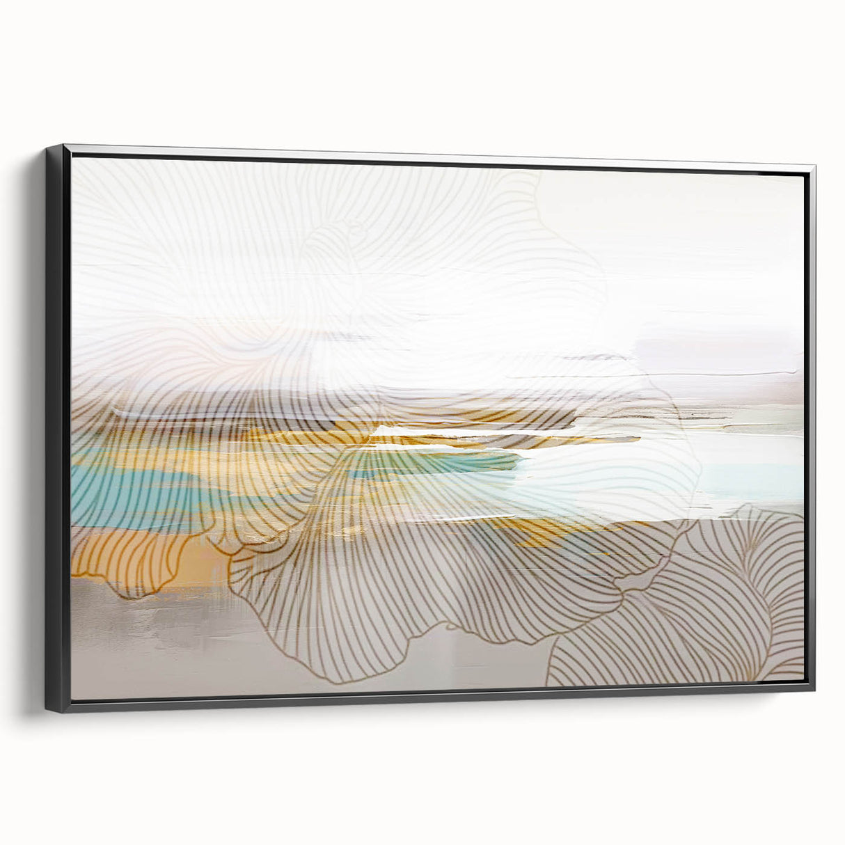 Colorful abstract canvas artwork showcasing vibrant shapes and textures, ideal for modern decor, emphasizing creativity and bold design elements.