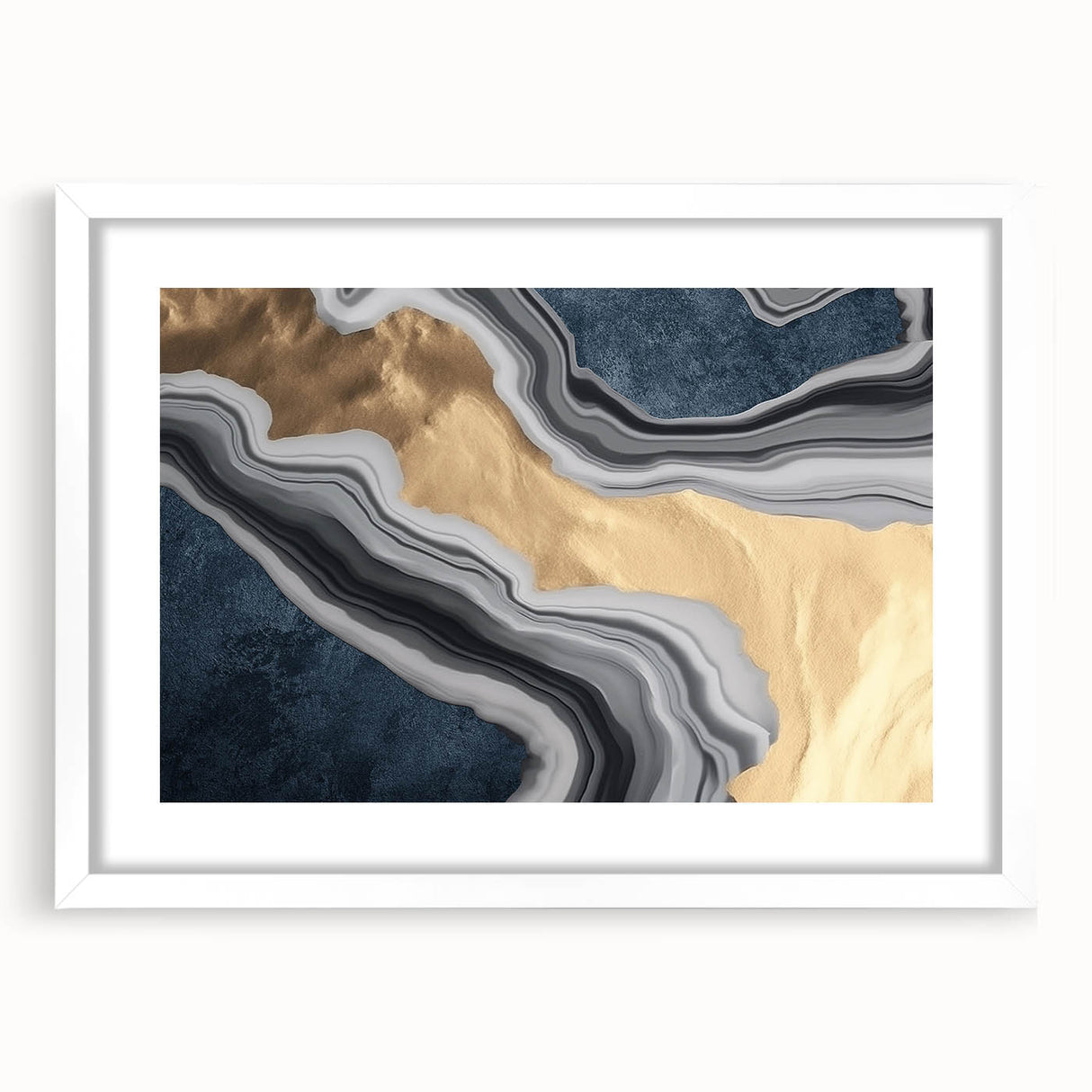 Abstract wall art canvas print showcasing vibrant colors and fluid shapes, ideal for modern decor, emphasizing creativity and artistic expression.