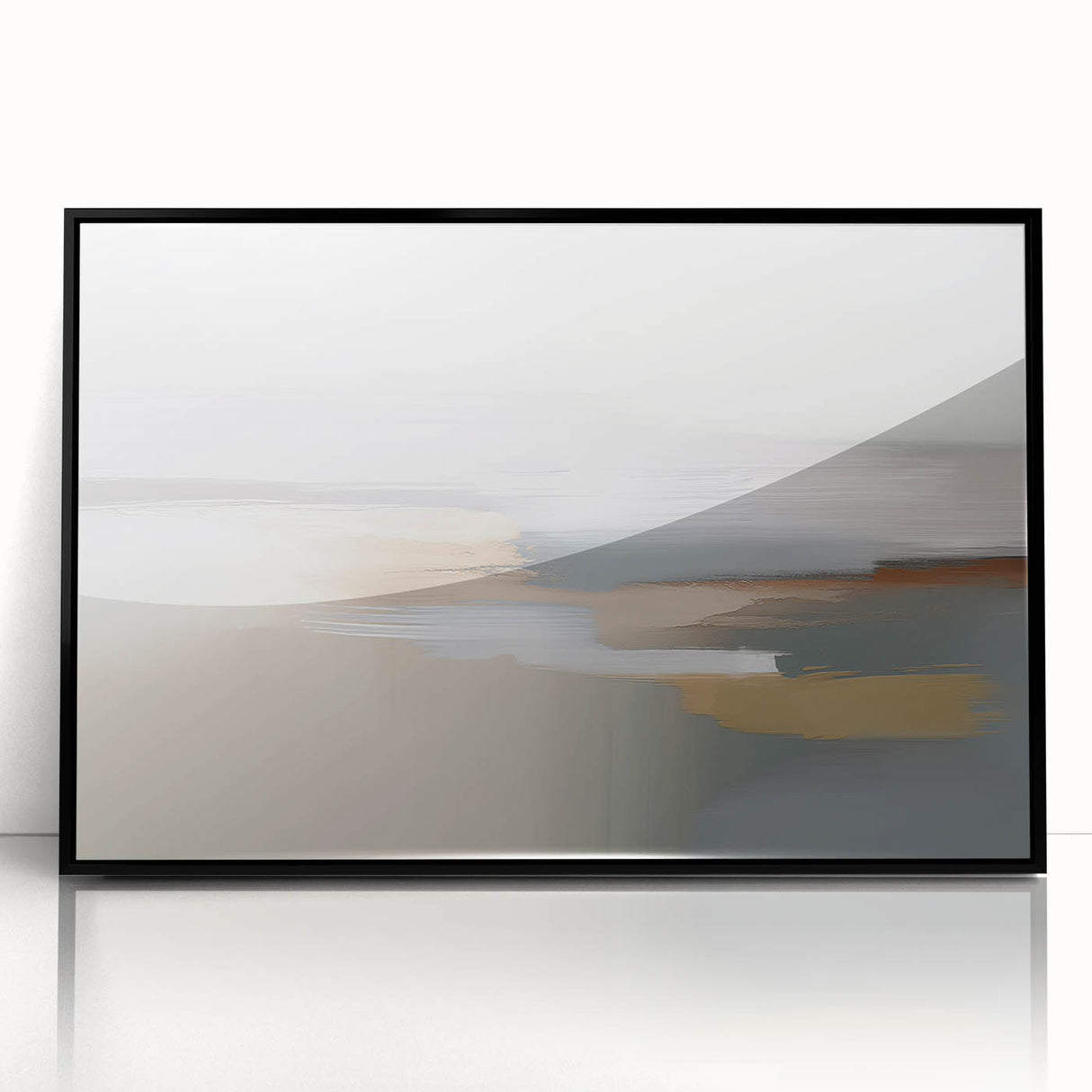 Abstract wall art canvas print showcasing vibrant colors and dynamic geometric shapes, ideal for contemporary home decor or office spaces.