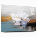 Colorful abstract wall art canvas print showcasing vibrant swirls and geometric patterns, ideal for modern home decor or office spaces, rolled and ready for display.