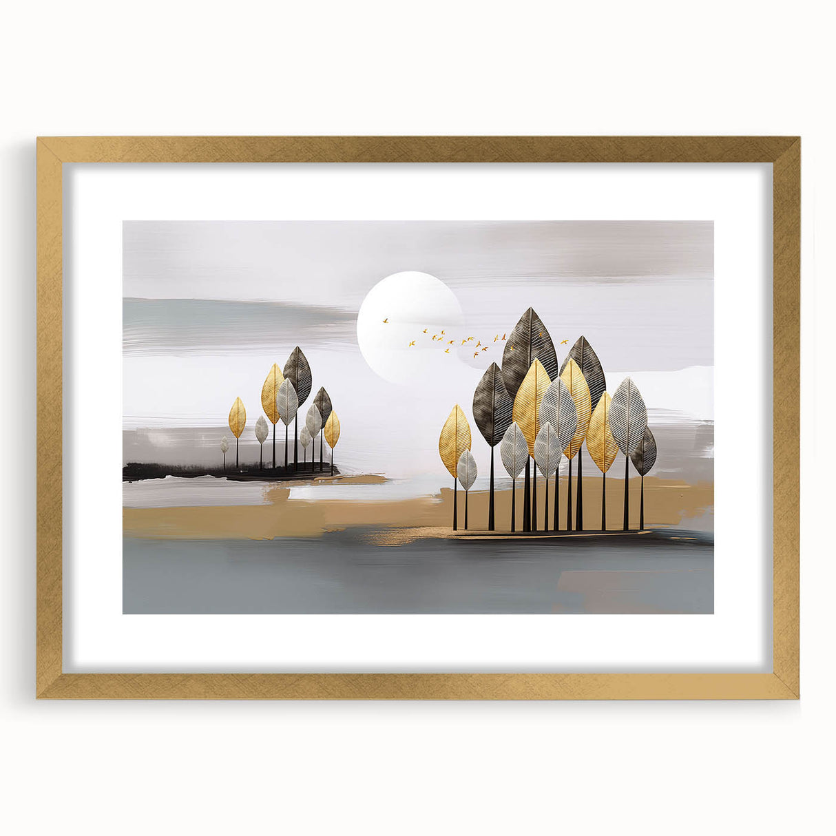 Abstract wall art canvas featuring vibrant colors and dynamic shapes, showcasing a modern design ideal for contemporary home decor. Perfectly rolled and secured in a sturdy cardboard tube for safe shipping.