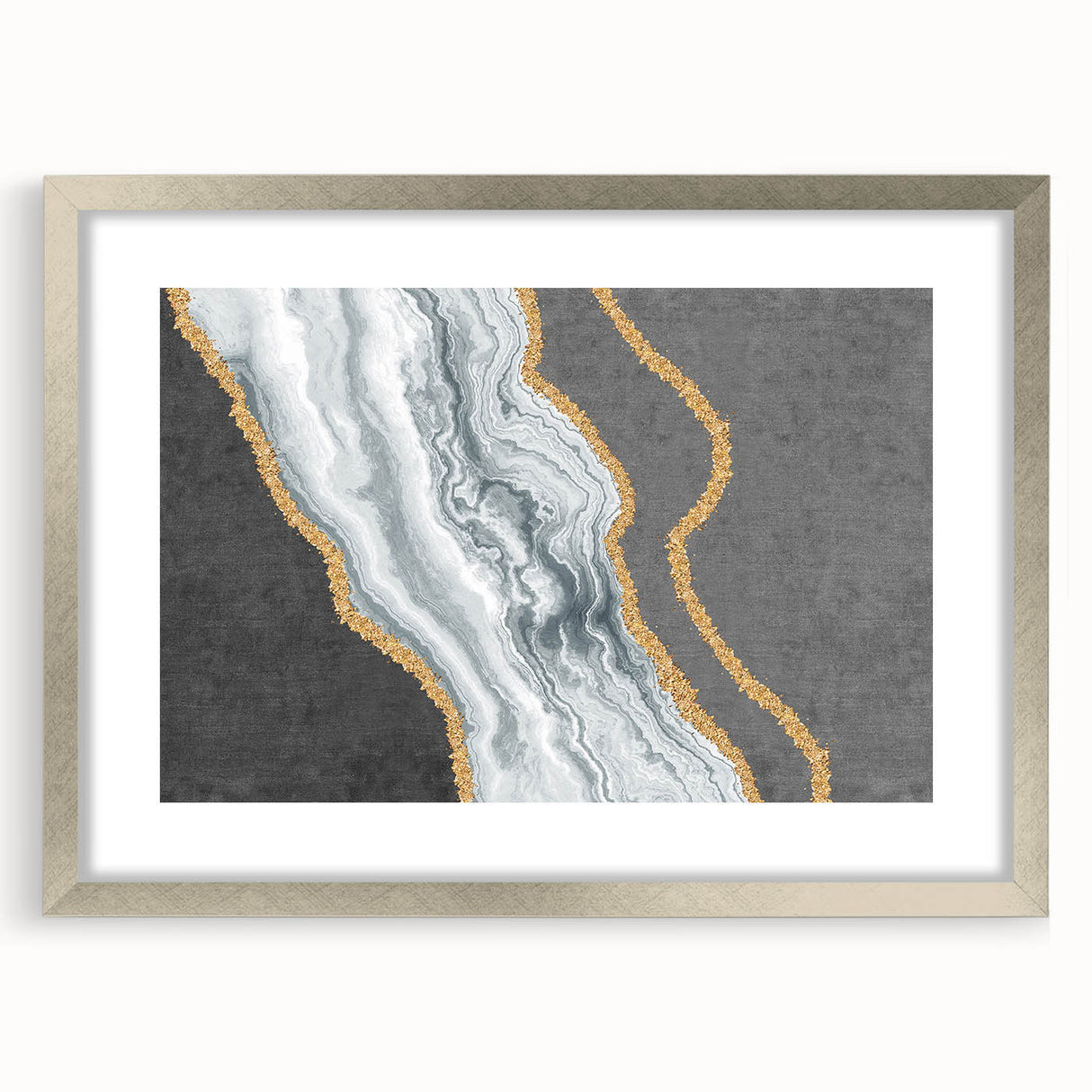 Abstract canvas artwork showcasing vibrant colors and dynamic shapes, perfect for modern decor, displayed in a stylish living room setting.
