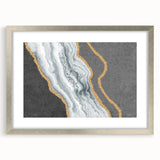 Abstract canvas artwork showcasing vibrant colors and dynamic shapes, perfect for modern decor, displayed in a stylish living room setting.