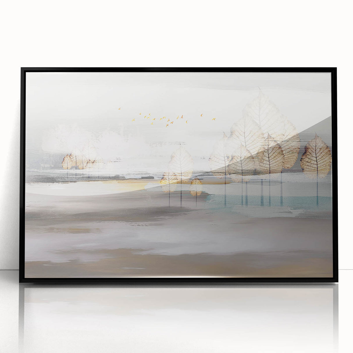 Abstract painting on canvas showcasing vibrant colors in swirling patterns, ideal for modern decor, enhancing any living space ambiance.