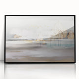 Abstract painting on canvas showcasing vibrant colors in swirling patterns, ideal for modern decor, enhancing any living space ambiance.