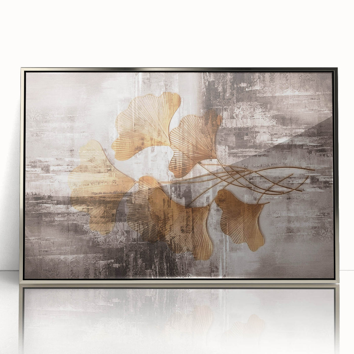 Abstract wall art canvas print showcasing vibrant colors and geometric shapes, emphasizing modern design elements and artistic expression.