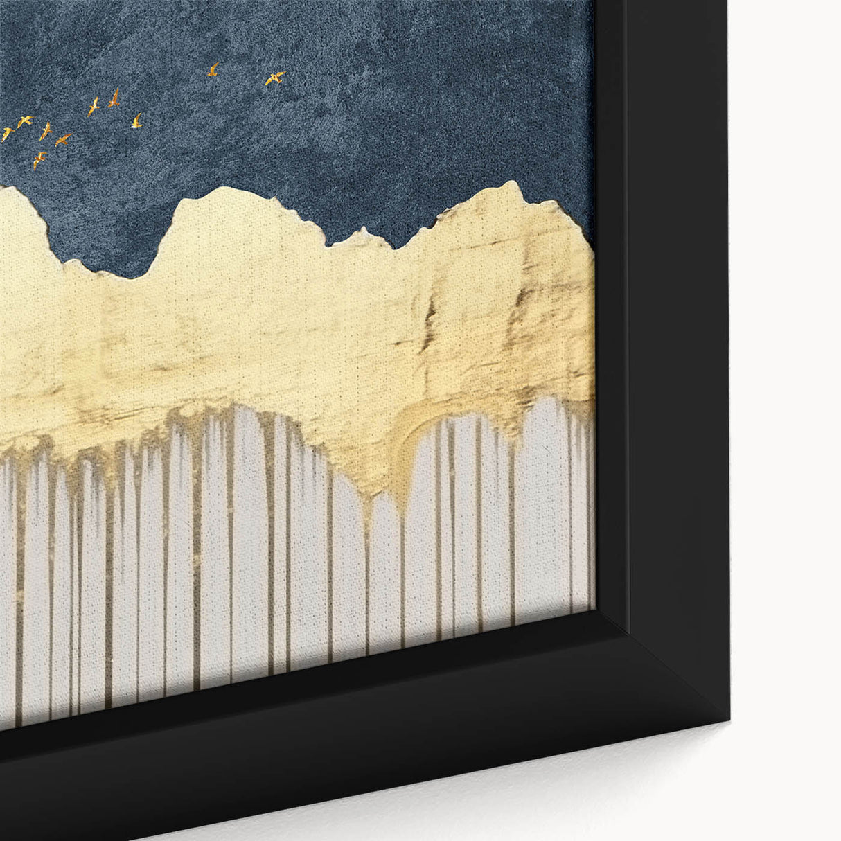 Abstract canvas art print showcasing vibrant colors and dynamic shapes, ideal for modern home decor, emphasizing creativity and style.