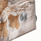 Abstract canvas art print showcasing vivid colors and dynamic shapes, perfect for modern home decor or office styling. Ideal for enhancing any space.