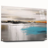 Abstract wall art canvas print with vibrant colors and dynamic shapes, showcasing a modern artistic design ideal for home decor.