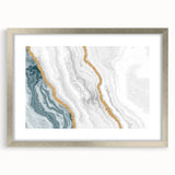 Vibrant abstract canvas art print showcasing bold colors and fluid shapes, perfect for modern home decor and enhancing artistic spaces.