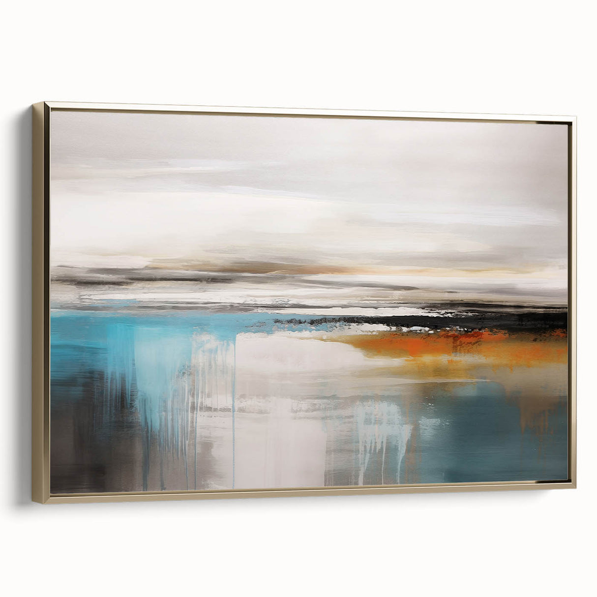 Vibrant abstract canvas art print showcasing dynamic shapes and bold colors, ideal for modern home decor and artistic enhancement.
