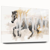 Abstract wall art print showcasing vibrant colors and dynamic shapes, rolled and secured in a protective cardboard tube for safe shipping. Ideal for modern decor.