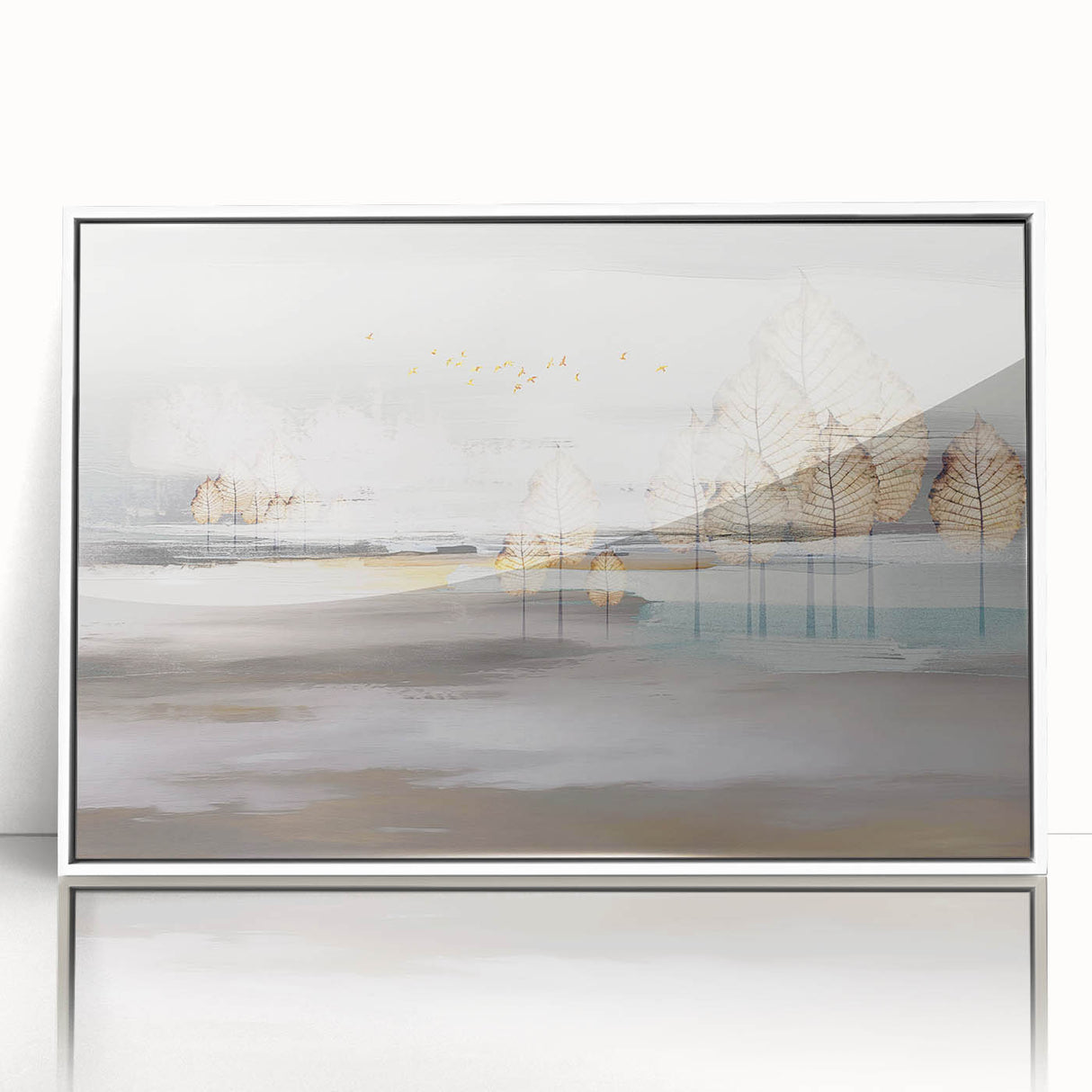 Vibrant abstract wall art canvas print showcasing bold colors and dynamic shapes, perfect for modern home decor or artistic display.