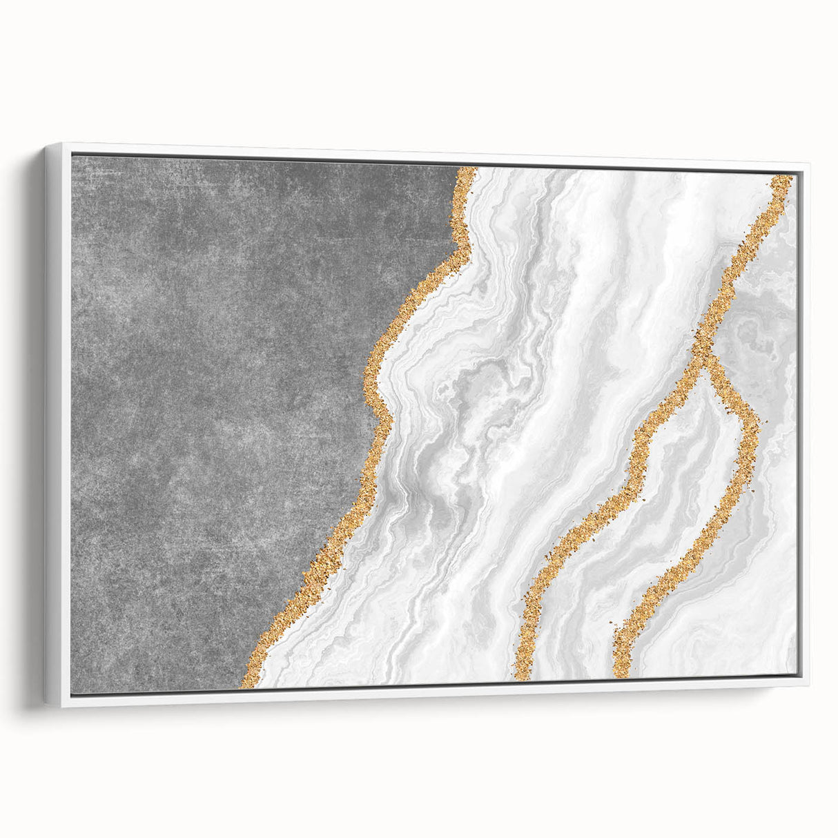 Abstract canvas artwork showcasing vibrant colors and fluid shapes, perfect for modern decor. Ideal for enhancing living spaces with a unique artistic touch.
