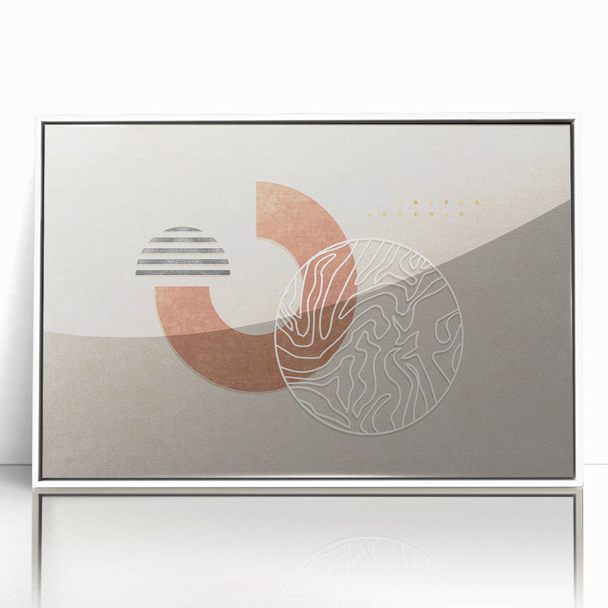 Vibrant abstract wall art canvas print showcasing bold colors and dynamic shapes, perfect for modern home decor and artistic spaces.