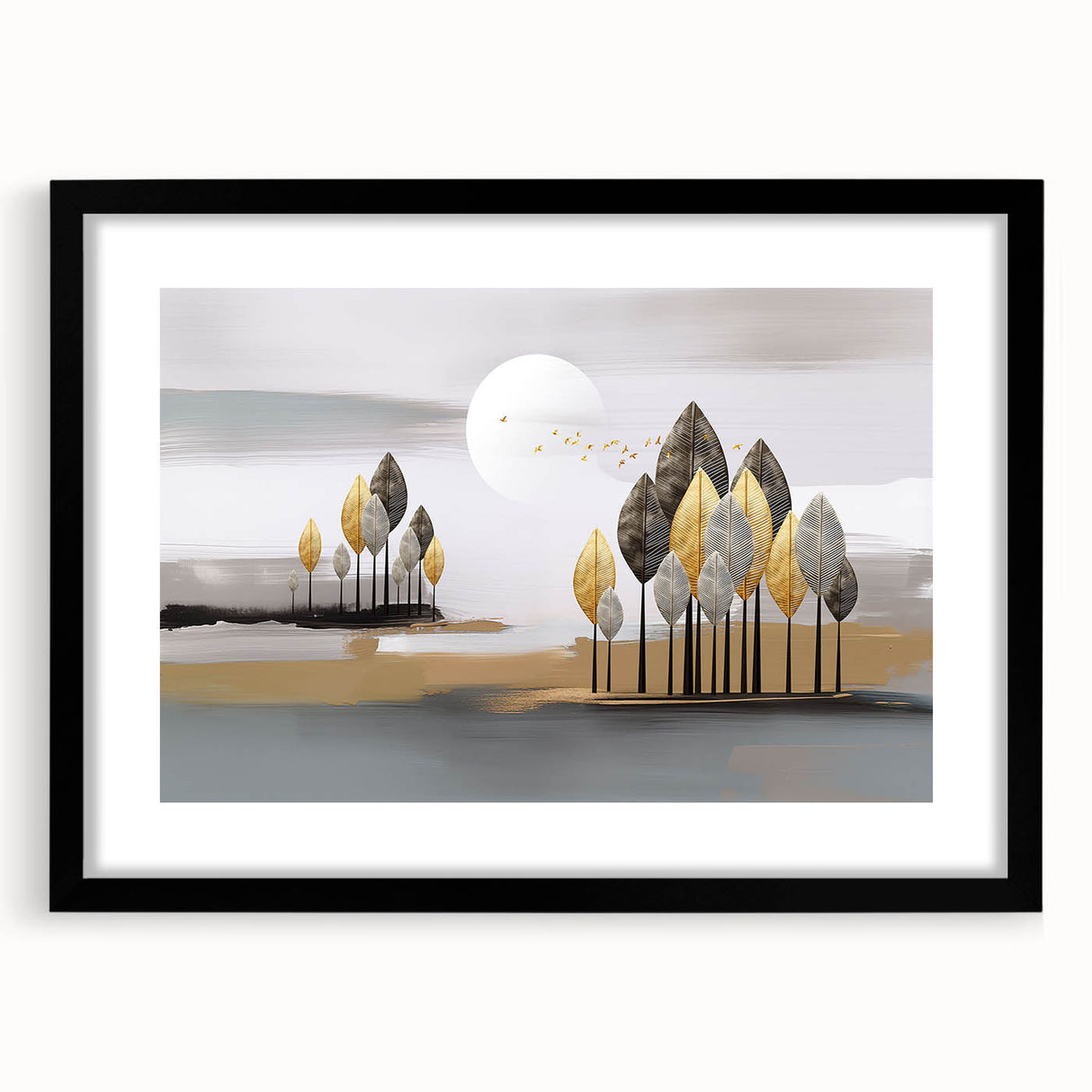 Abstract canvas artwork showcasing vibrant colors and geometric shapes, ideal for modern decor. The piece emphasizes a dynamic interplay of blues and oranges, enhancing any contemporary space. Perfect for art enthusiasts seeking unique wall decor.