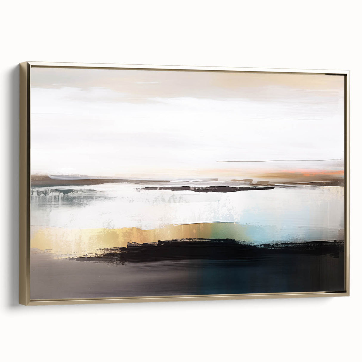 Abstract canvas artwork showcasing vibrant colors and dynamic shapes, ideal for modern home decor or creative spaces, emphasizing artistic expression.